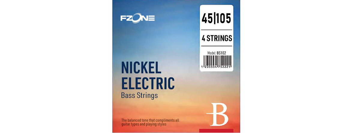 FZONE BS102 ELECTRIC BASS STRINGS (45-105) - струны для бас-гитары
